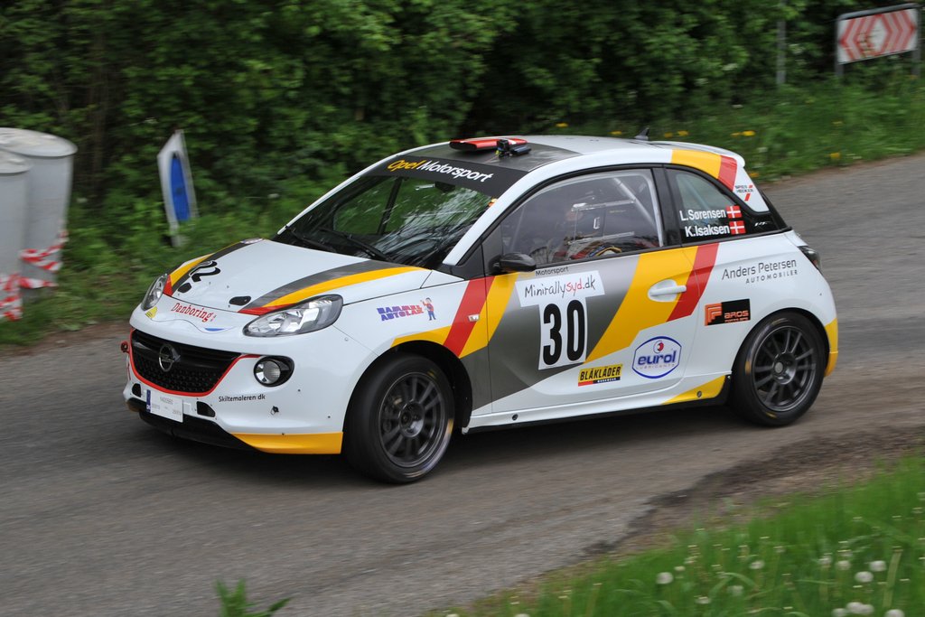 Ved Rally Kjellerup blev det til en andenplads i klassen for Lasse M. Sørensen og Karsten Isaksen